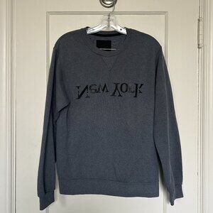 Assembly New York NY Dark Grey Logo Sweatshirt S Small